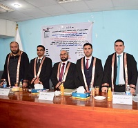 مناقشة طالب ماجستير 