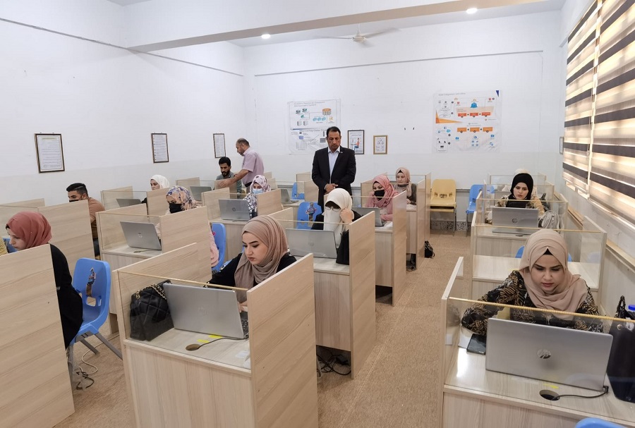 الامتحان التنافسي التجريبي للمتقدمين الى الدراسات العليا للعام الدراسي (2022-2023)