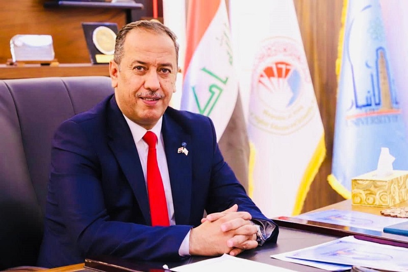 رئيس جامعة الانبار يوجه كتاب شكر وتقدير لمنسوبي الجامعة