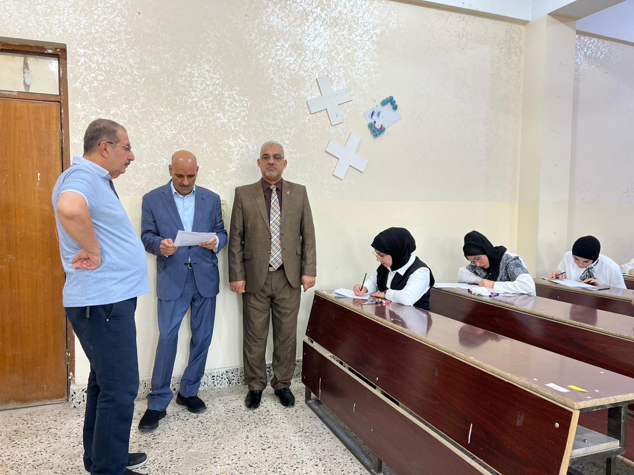 بدء امتحانات الفصل الدراسي الثاني 2022-2023 للدراسات الأولية في كليتنا