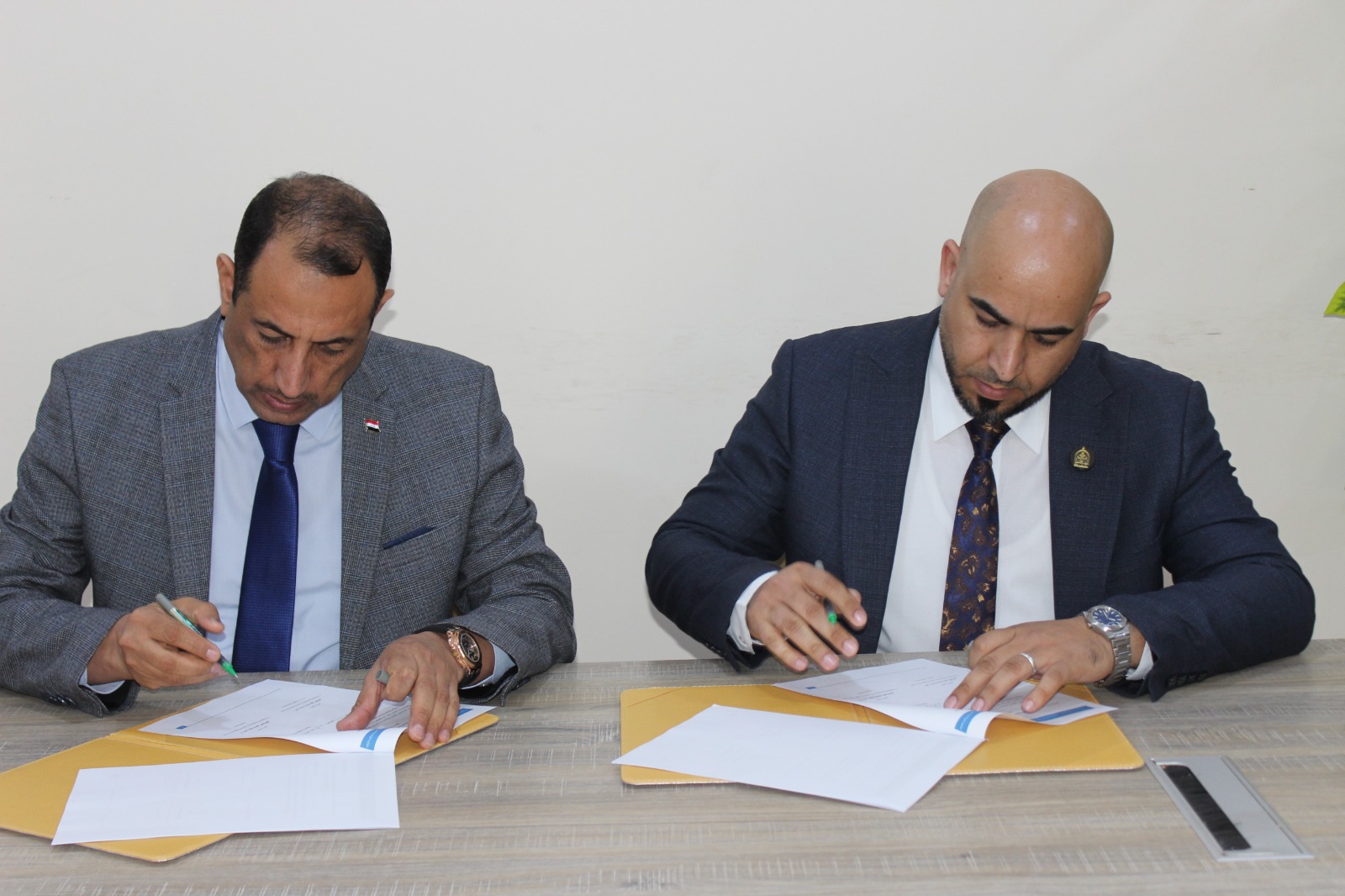 توقيع اتفاقية توأمة أكاديمية مع جامعة وارث الانبياء الأهلية