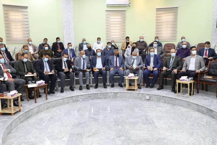 ورشة لقسم الشؤون المالية في رئاسة جامعة الأنبار