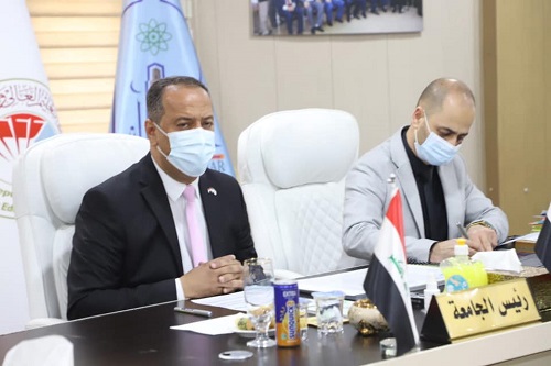 مجلس جامعة الأنبار يعقد جلسته السابعة المفتوحة للعام الدراسي 2020 ـــ 2021