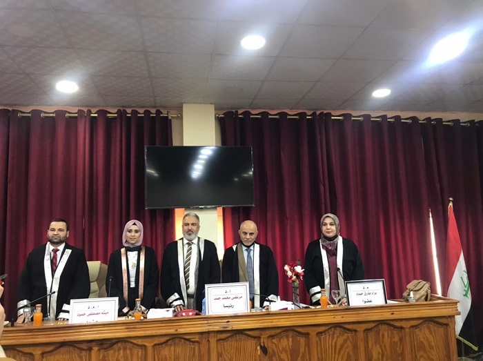 مناقشة رسالة ماجستير في كلية علوم الحاسوب وتكنولوجيا المعلومات